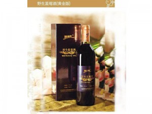 爱迪尔野生蓝莓酒黄金版